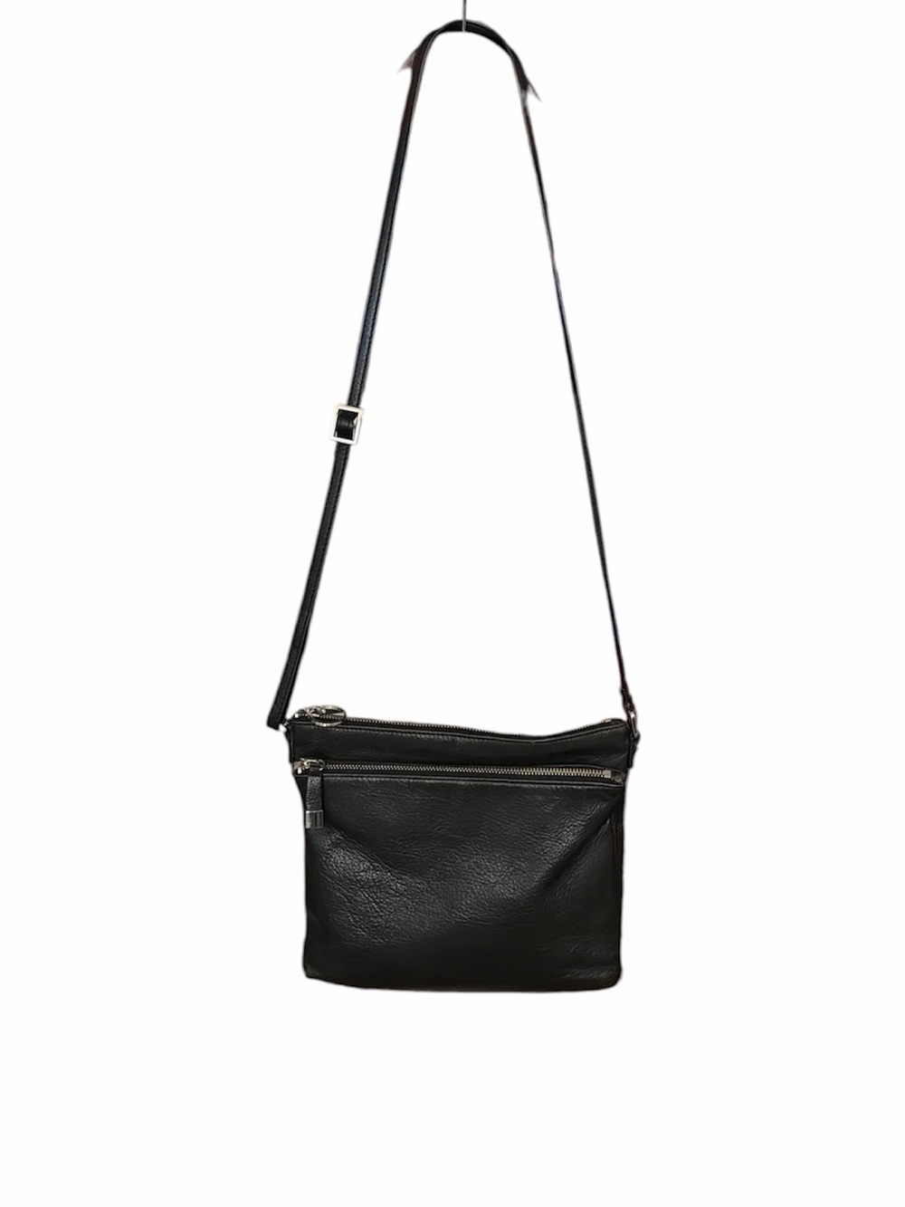 Margot black peoples leather crossbody bag purse classic‎ minimalist travel work